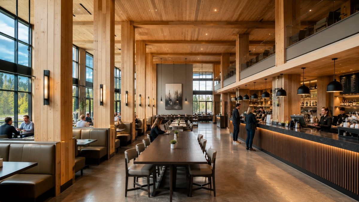Breakfast and bar lounge