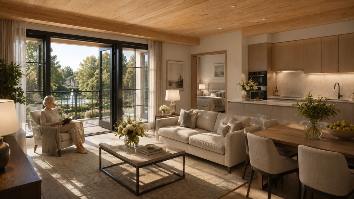 Two-bedroom residence suite