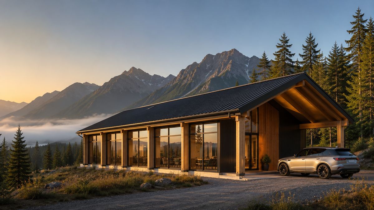 Barndominium in the BC mountains